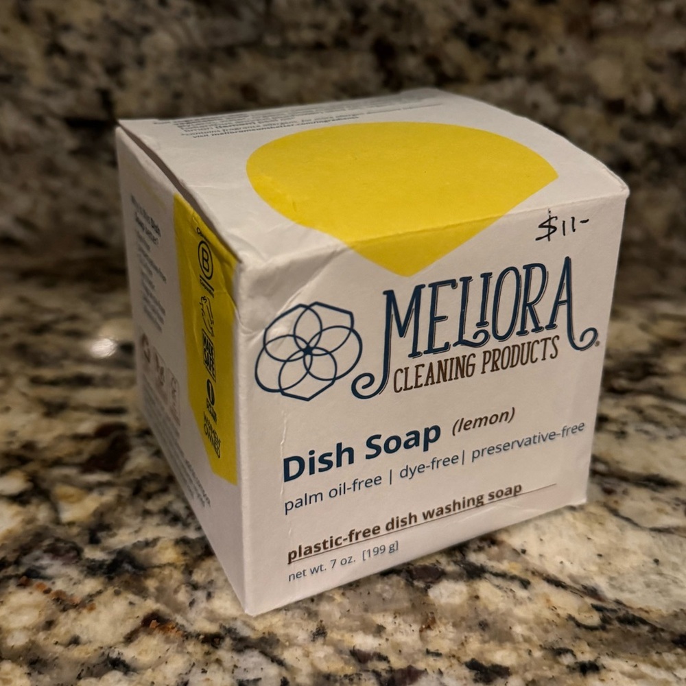 New Meliora Lemon Dish Soap 7oz